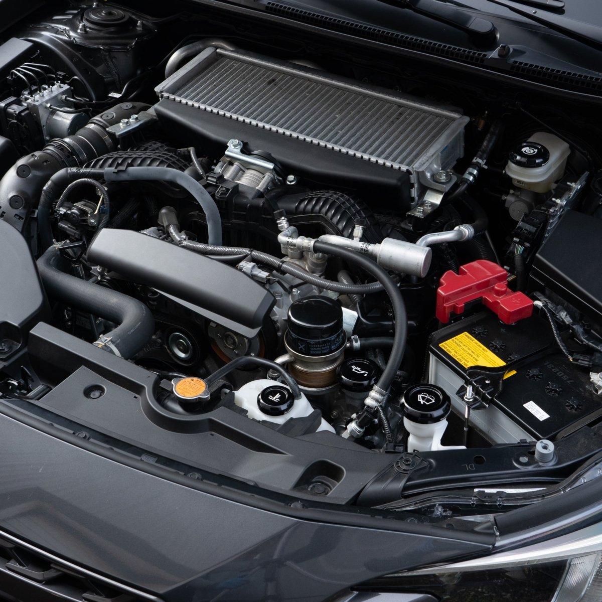 Billetworkz Engine Bay Caps Subaru STI 2015 - 2021 - JDMuscleEngine Bay CapsBW-EBCZR-SUB-VASTI-BLK-EBlack