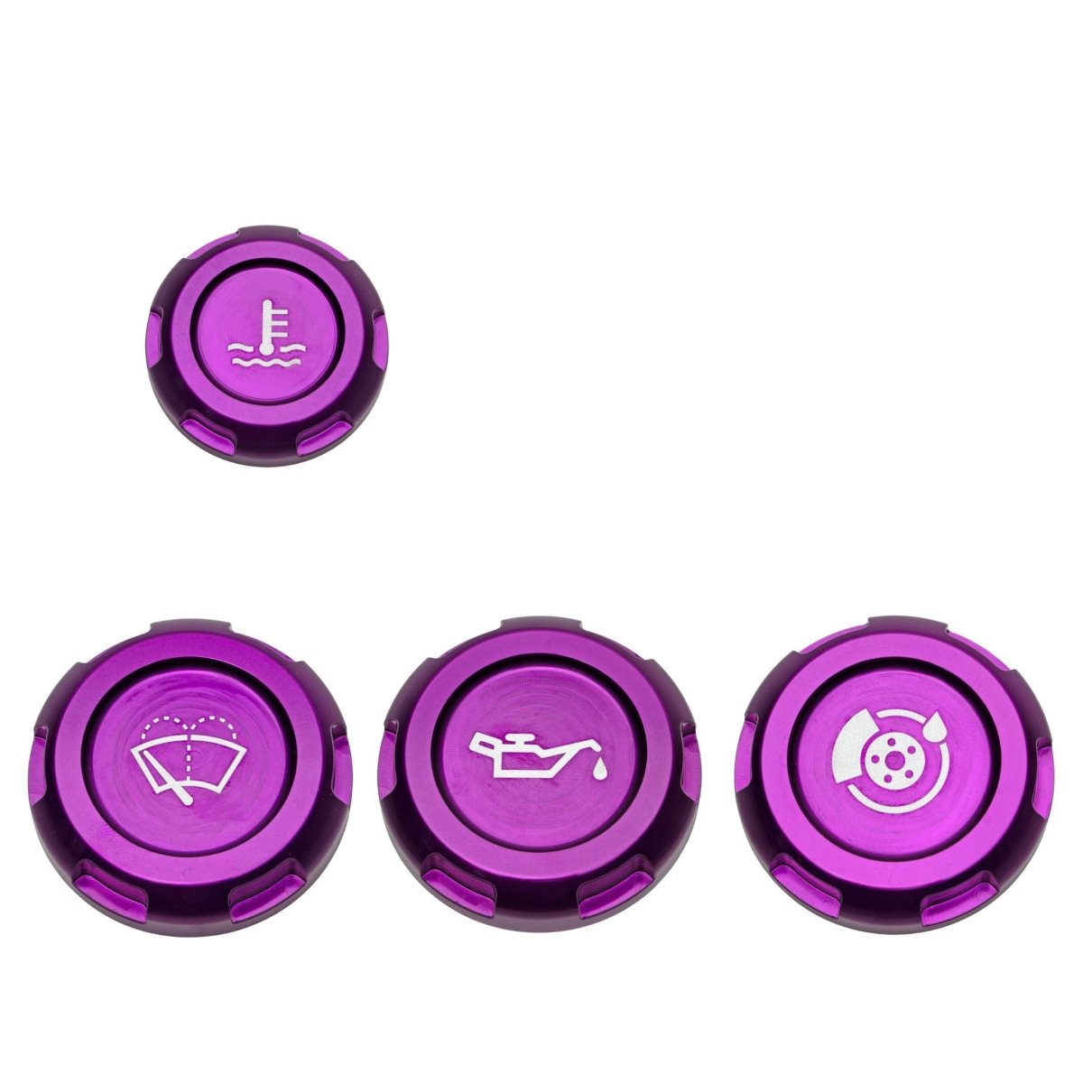 Billetworkz Engine Bay Caps - Subaru WRX 2015 - 2021 & 2022+ - JDMuscleEngine Bay CapsBW-EBCZR-SUB-VAWRX-PRP-EPurple