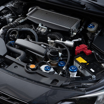 Billetworkz Engine Bay Caps - Subaru WRX 2015 - 2021 & 2022+ - JDMuscleEngine Bay CapsBW-EBCZR-SUB-VAWRX-BLU-EBlue