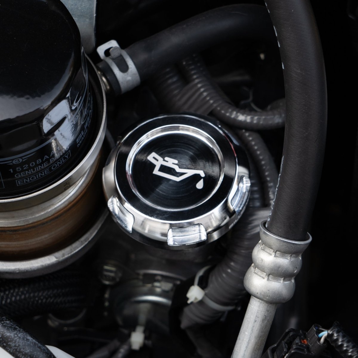 Billetworkz Engine Bay Caps - Subaru WRX 2015 - 2021 & 2022+ - JDMuscleEngine Bay CapsBW-EBCZR-SUB-VAWRX-SIL-ESilver (Raw)