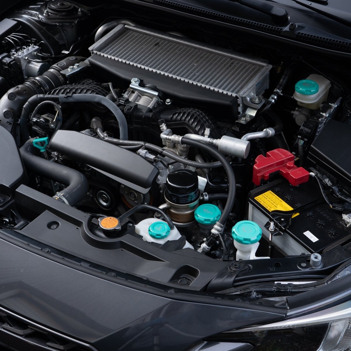 Billetworkz Engine Bay Caps - Subaru WRX 2015 - 2021 & 2022+ - JDMuscleEngine Bay CapsBW-EBCZR-SUB-VAWRX-HYTL-EHyper Teal