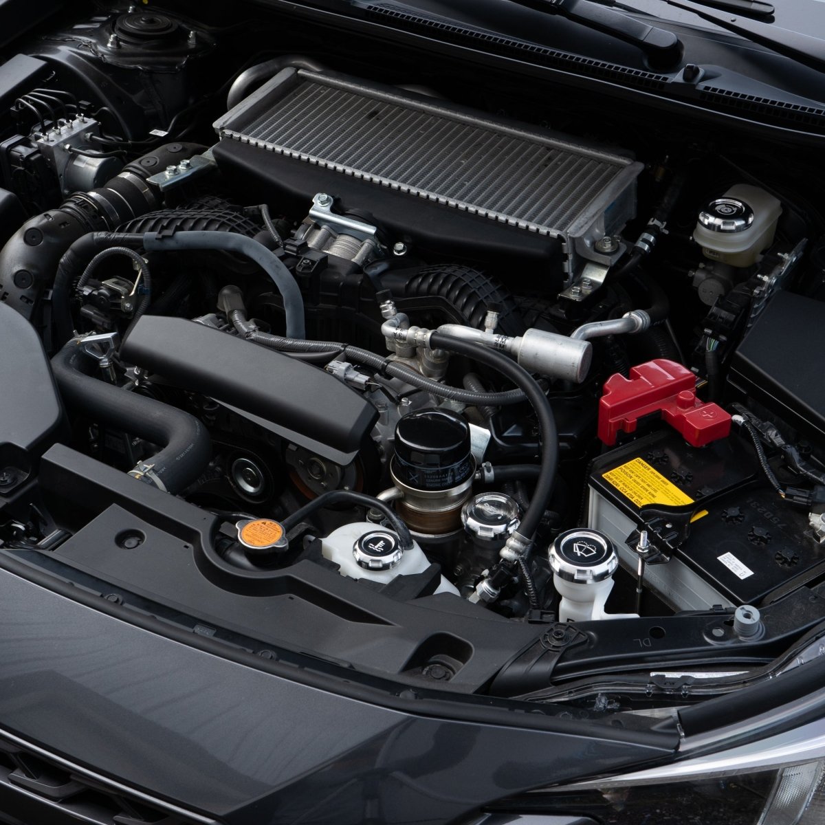 Billetworkz Engine Bay Caps - Subaru WRX 2015 - 2021 & 2022+ - JDMuscleEngine Bay CapsBW-EBCZR-SUB-VAWRX-SIL-ESilver (Raw)