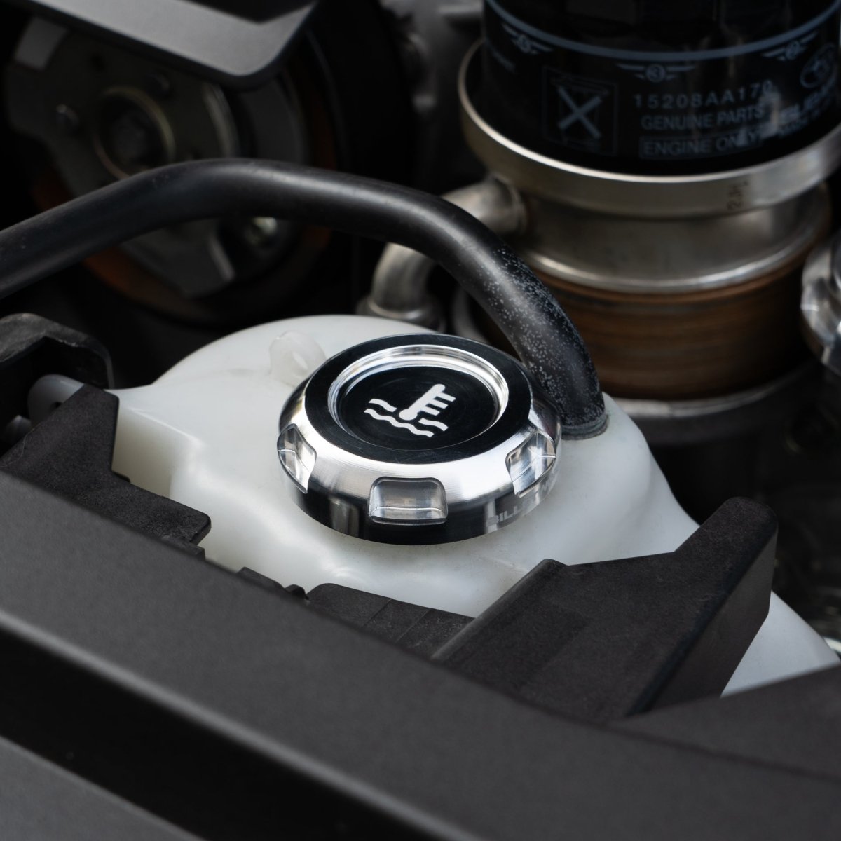 Billetworkz Engine Bay Caps - Subaru WRX 2015 - 2021 & 2022+ - JDMuscleEngine Bay CapsBW-EBCZR-SUB-VAWRX-SIL-ESilver (Raw)