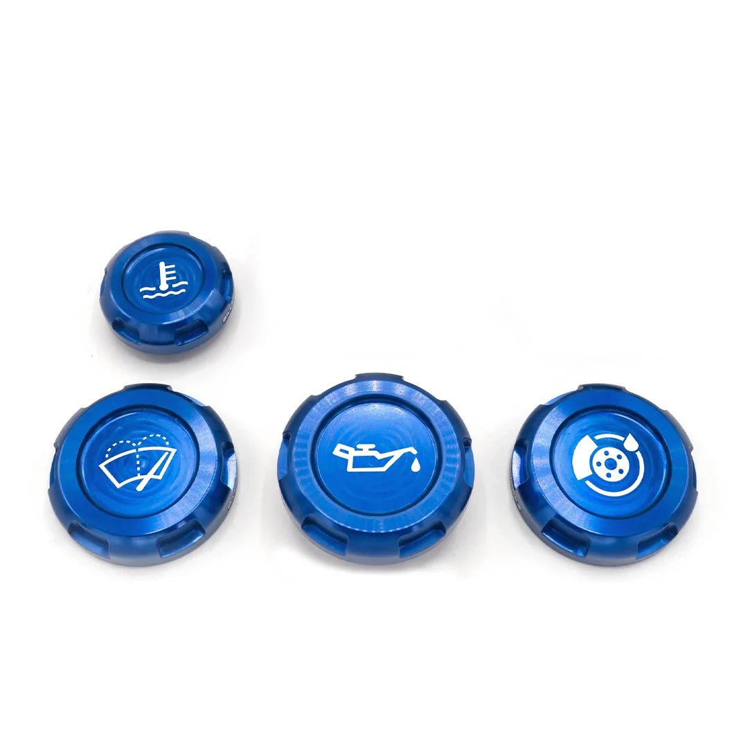 Billetworkz Engine Bay Caps - Subaru WRX 2015 - 2021 & 2022+ - JDMuscleEngine Bay CapsBW-EBCZR-SUB-VAWRX-BLU-EBlue
