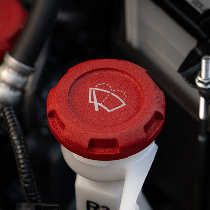 Billetworkz Engine Bay Caps - Subaru WRX/STI 2002 - 2007 - JDMuscleEngine Bay CapsBW-EBCZR-SUB-GD-RWR-ERed Wrinkle