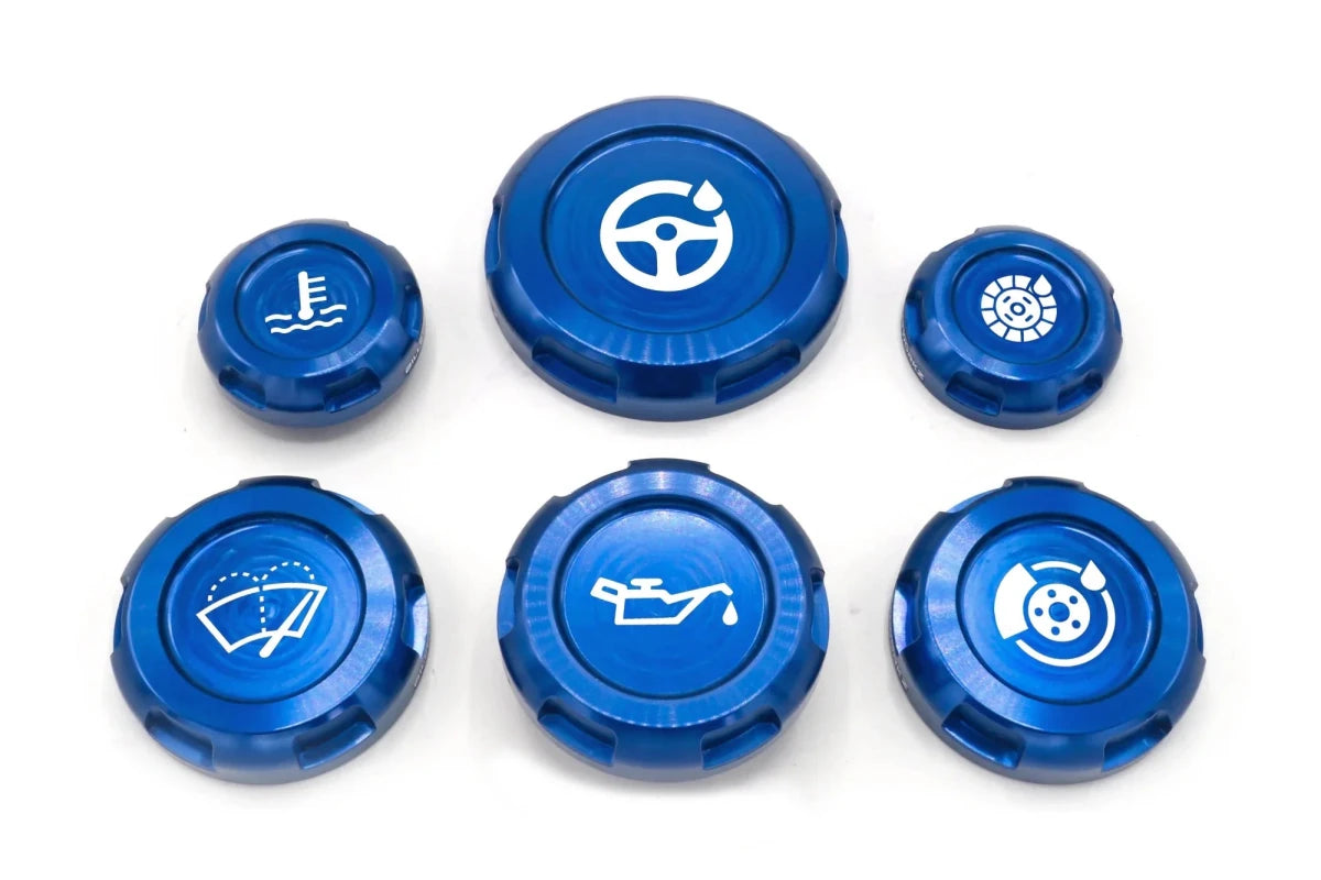 Billetworkz Engine Bay Caps - Subaru WRX/STI 2008 - 2014 - JDMuscleEngine Bay CapsBW-EBCZR-SUB-GR-BLU-EBlue