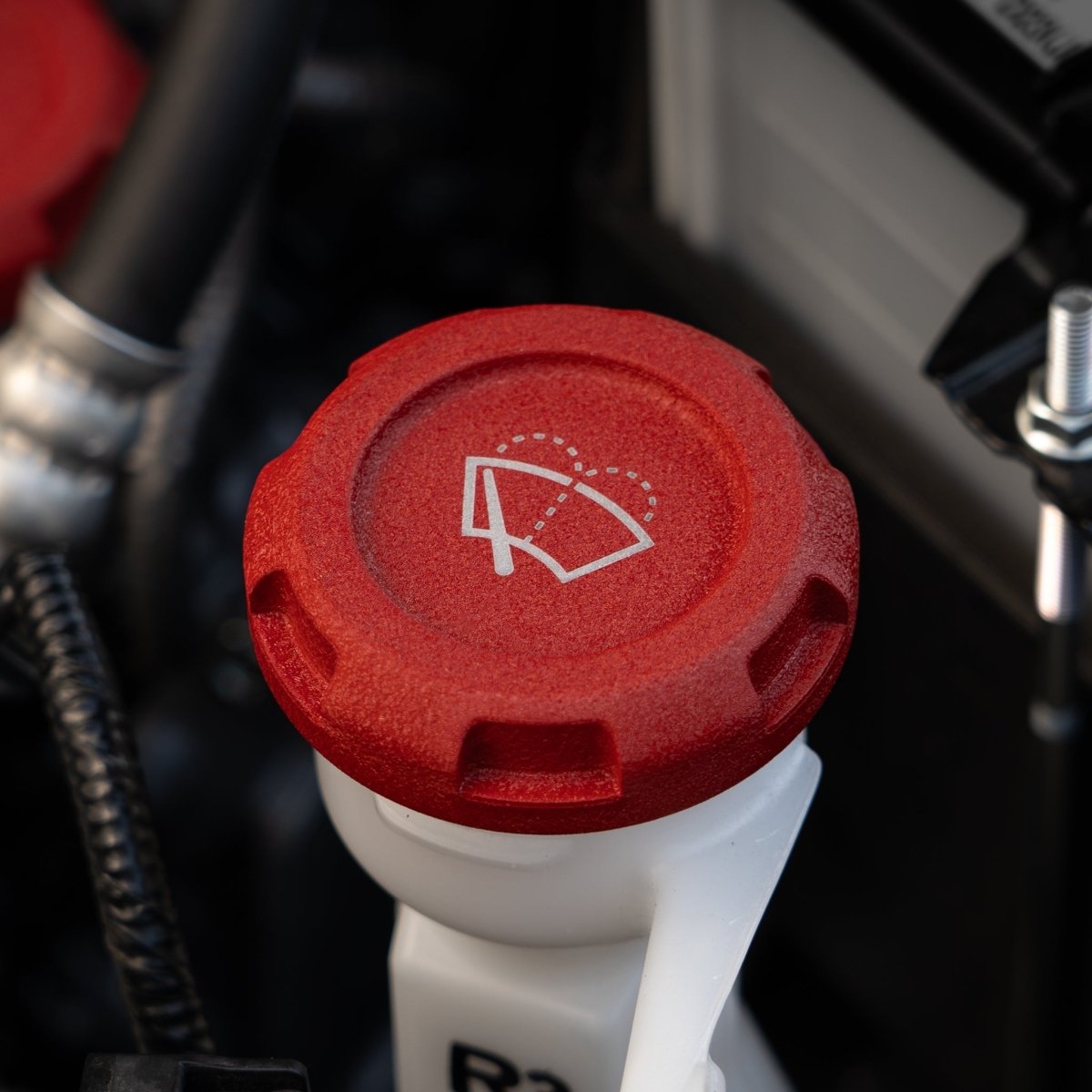 Billetworkz Engine Bay Caps - Subaru WRX/STI 2008 - 2014 - JDMuscleEngine Bay CapsBW-EBCZR-SUB-GR-RWR-ERed Wrinkle