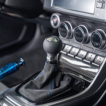 Billetworkz "Fusion" Automatic Shifter - BRZ / FR-S / 86 2013-2021 - JDMuscleShift KnobsBW-KNB-BRZA-NO-POL-FULPolishedLeather