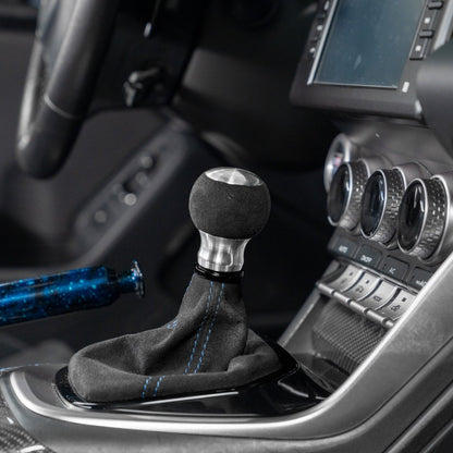 Billetworkz "Fusion" Automatic Shifter - BRZ / FR-S / 86 2013-2021 - JDMuscleShift KnobsBW-KNB-BRZA-NO-POL-FUAPolishedAlcantara