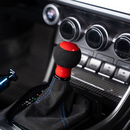 Billetworkz "Fusion" Automatic Shifter - BRZ / FR-S / 86 2013-2021 - JDMuscleShift KnobsBW-KNB-BRZA-NO-GRED-FUAGloss RedAlcantara