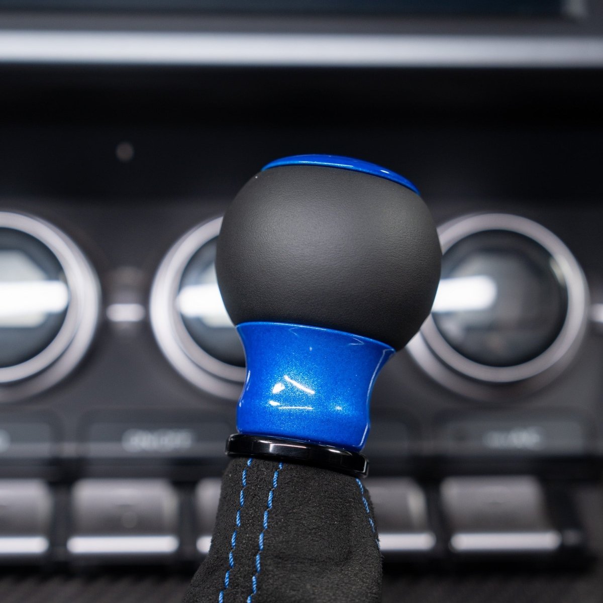 Billetworkz "Fusion" Automatic Shifter - BRZ / FR-S / 86 2013-2021 - JDMuscleShift KnobsBW-KNB-BRZA-NO-CBLU-FULCandy BlueLeather