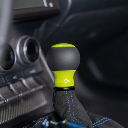 Billetworkz "Fusion" Automatic Shifter - BRZ / FR-S / 86 2013-2021 - JDMuscleShift KnobsBW-KNB-BRZA-NO-NYEL-FULNeon YellowLeather