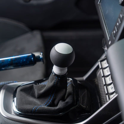 Billetworkz "Fusion" Automatic Shifter - BRZ / FR-S / 86 2013-2021 - JDMuscleShift KnobsBW-KNB-BRZA-NO-GWHT-FULGloss WhiteLeather