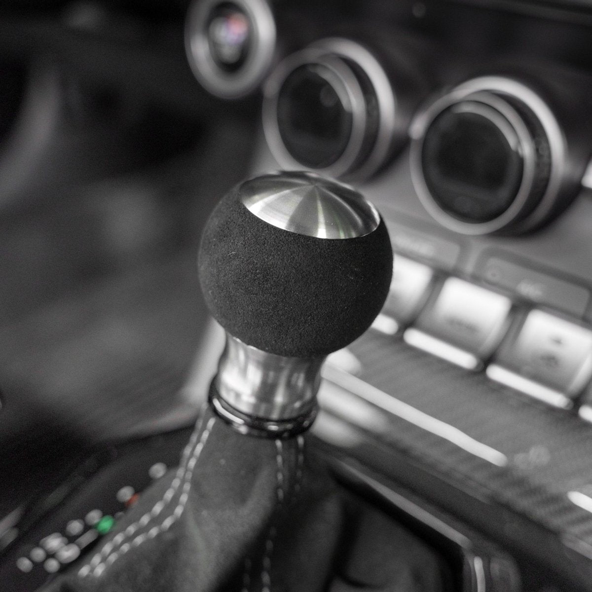 Billetworkz "Fusion" Automatic Shifter - BRZ / FR-S / 86 2013-2021 - JDMuscleShift KnobsBW-KNB-BRZA-NO-POL-FUAPolishedAlcantara