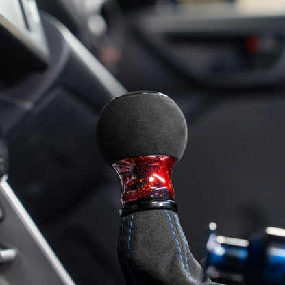 Billetworkz "Fusion" Automatic Shifter - BRZ / FR-S / 86 2013-2021 - JDMuscleShift KnobsBW-KNB-BRZA-NO-RC-FUARed Cosmic SpaceAlcantara