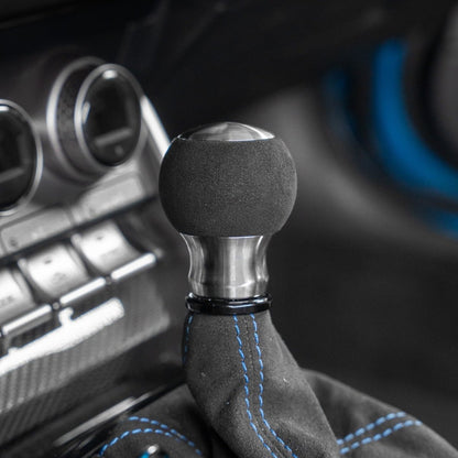 Billetworkz "Fusion" Automatic Shifter - BRZ / FR-S / 86 2013-2021 - JDMuscleShift KnobsBW-KNB-BRZA-NO-POL-FUAPolishedAlcantara