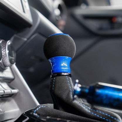 Billetworkz "Fusion" Automatic Shifter - BRZ / FR-S / 86 2013-2021 - JDMuscleShift KnobsBW-KNB-BRZA-NO-CBLU-FUACandy BlueAlcantara