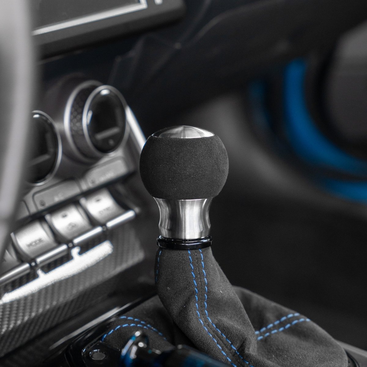Billetworkz "Fusion" Automatic Shifter - BRZ / FR-S / 86 2013-2021 - JDMuscleShift KnobsBW-KNB-BRZA-NO-POL-FUAPolishedAlcantara