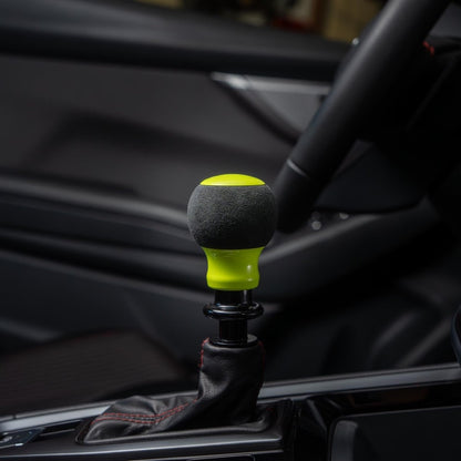 Billetworkz "Fusion" Shift Knob - Fits Subaru CVT: WRX (15–21), Crosstrek (13–23), Forester (14–18), Impreza (12–23), Legacy/Outback (10–14) - JDMuscleShift Knobbwzsku-46863710978330Purple Cosmic SpaceLeatherBlack - Yes my car has a shift boot