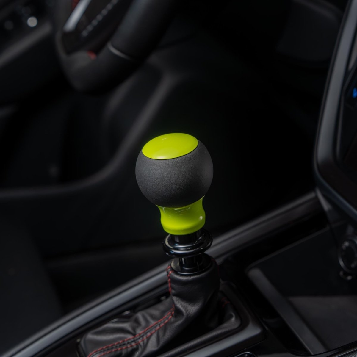 Billetworkz "Fusion" Shift Knob - Fits Subaru CVT: WRX (15–21), Crosstrek (13–23), Forester (14–18), Impreza (12–23), Legacy/Outback (10–14) - JDMuscleShift Knobbwzsku-46863710978330Purple Cosmic SpaceLeatherBlack - Yes my car has a shift boot