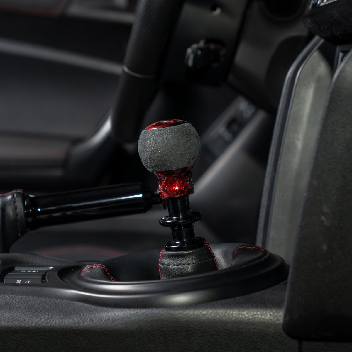 Billetworkz “Fusion” Weighted Shift Knob - BRZ / FR - S / 86 2013 - 2021 (6 - Speed) - JDMuscleShift KnobBW-KNB-BRZ1-NO-RC-FUARed Cosmic SpaceAlcantaraNo Shift Pattern