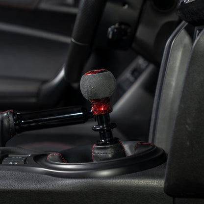 Billetworkz “Fusion” Weighted Shift Knob - BRZ / FR - S / 86 2013 - 2021 (6 - Speed) - JDMuscleShift KnobBW-KNB-BRZ1-NO-RC-FUARed Cosmic SpaceAlcantaraNo Shift Pattern