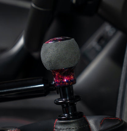 Billetworkz “Fusion” Weighted Shift Knob - BRZ / FR - S / 86 2013 - 2021 (6 - Speed) - JDMuscleShift KnobBW-KNB-BRZ1-NO-MBLK-FUAMatte BlackAlcantaraNo Shift Pattern