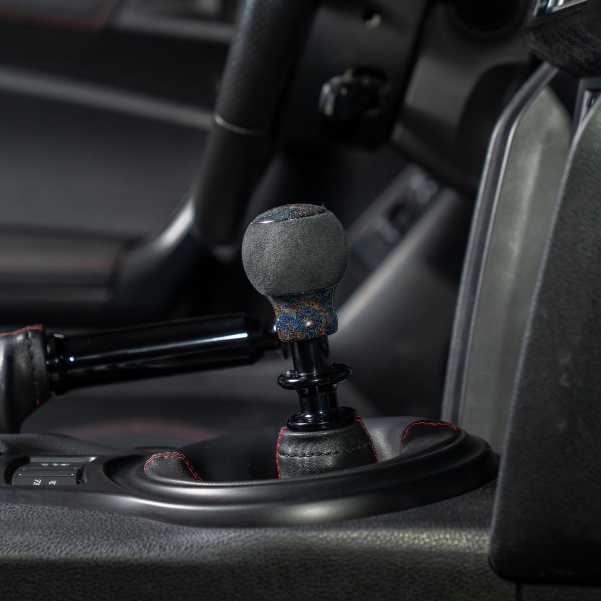 Billetworkz “Fusion” Weighted Shift Knob - BRZ / FR - S / 86 2013 - 2021 (6 - Speed) - JDMuscleShift KnobBW-KNB-BRZ1-NO-RBSP-FUARainbow SparkleAlcantaraNo Shift Pattern