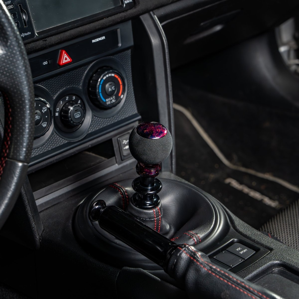 Billetworkz “Fusion” Weighted Shift Knob - BRZ / FR - S / 86 2013 - 2021 (6 - Speed) - JDMuscleShift KnobBW-KNB-BRZ1-NO-PC-FUAPurple Cosmic SpaceAlcantaraNo Shift Pattern