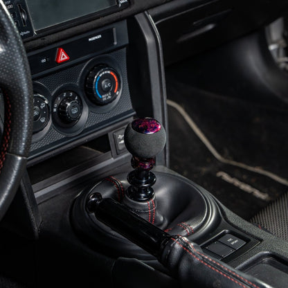 Billetworkz “Fusion” Weighted Shift Knob - BRZ / FR - S / 86 2013 - 2021 (6 - Speed) - JDMuscleShift KnobBW-KNB-BRZ1-NO-PC-FUAPurple Cosmic SpaceAlcantaraNo Shift Pattern