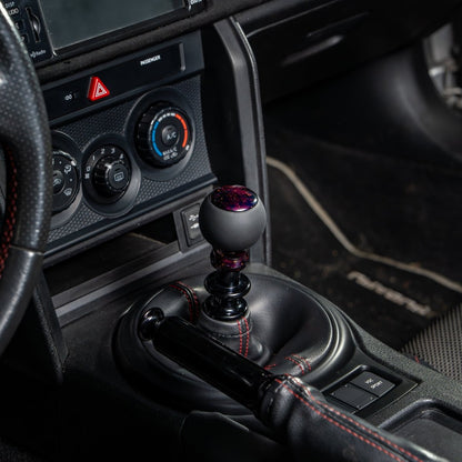 Billetworkz “Fusion” Weighted Shift Knob - BRZ / FR - S / 86 2013 - 2021 (6 - Speed) - JDMuscleShift KnobBW-KNB-BRZ1-NO-PC-FULPurple Cosmic SpaceLeatherNo Shift Pattern