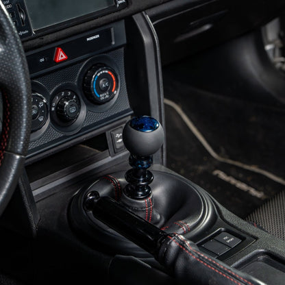 Billetworkz “Fusion” Weighted Shift Knob - BRZ / FR - S / 86 2013 - 2021 (6 - Speed) - JDMuscleShift KnobBW-KNB-BRZ1-NO-BC-FULBlue Cosmic SpaceLeatherNo Shift Pattern