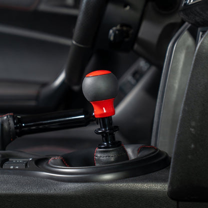 Billetworkz “Fusion” Weighted Shift Knob - BRZ / FR - S / 86 2013 - 2021 (6 - Speed) - JDMuscleShift KnobBW-KNB-BRZ1-NO-GRED-FULGloss RedLeatherNo Shift Pattern