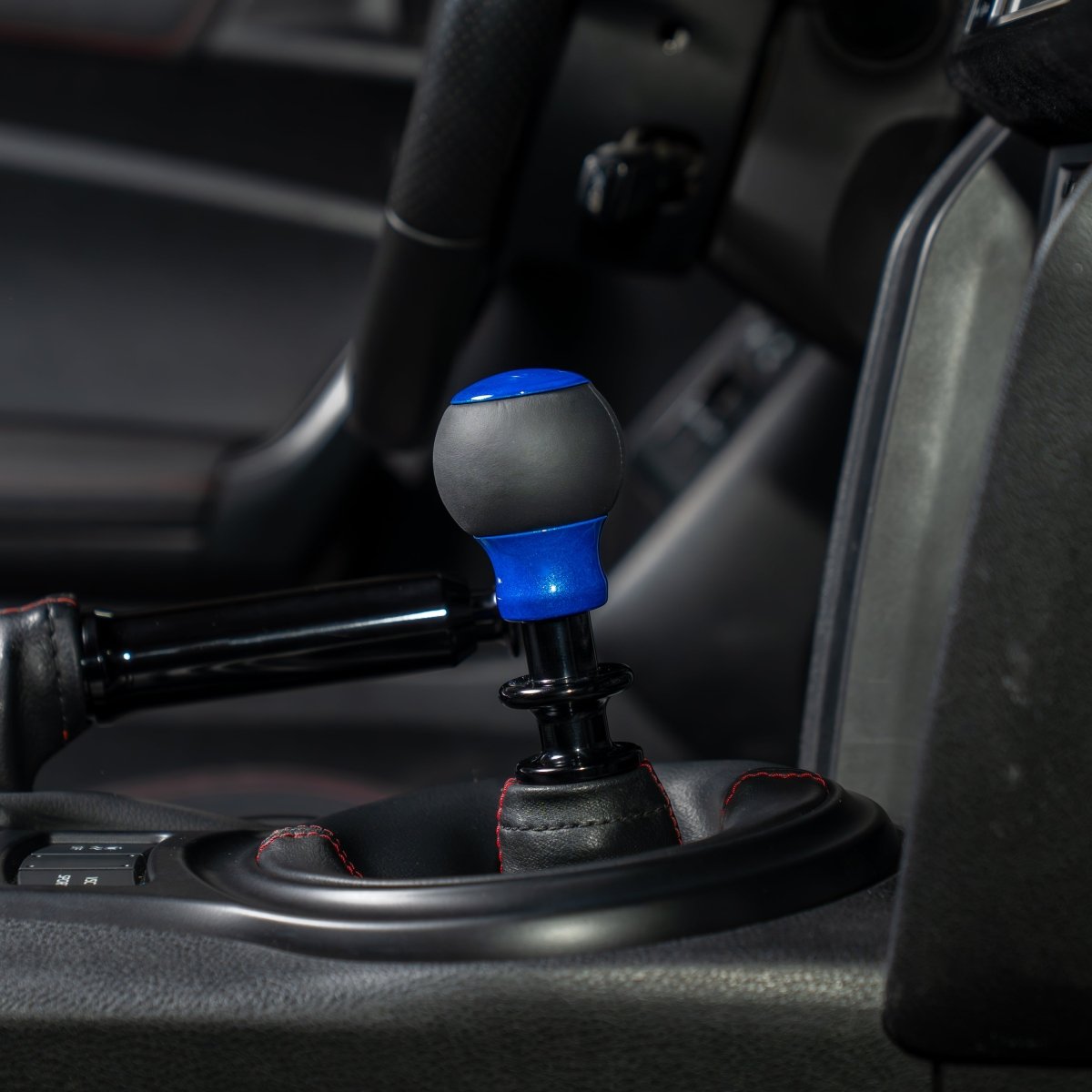 Billetworkz “Fusion” Weighted Shift Knob - BRZ / FR - S / 86 2013 - 2021 (6 - Speed) - JDMuscleShift KnobBW-KNB-BRZ1-NO-CBLU-FULCandy BlueLeatherNo Shift Pattern