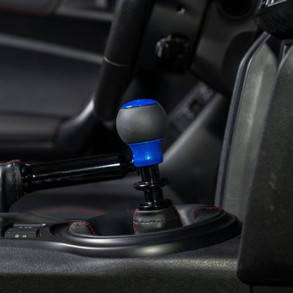 Billetworkz “Fusion” Weighted Shift Knob - BRZ / FR - S / 86 2013 - 2021 (6 - Speed) - JDMuscleShift KnobBW-KNB-BRZ1-NO-CBLU-FULCandy BlueLeatherNo Shift Pattern