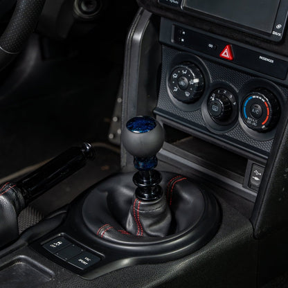 Billetworkz “Fusion” Weighted Shift Knob - BRZ / FR - S / 86 2013 - 2021 (6 - Speed) - JDMuscleShift KnobBW-KNB-BRZ1-NO-BC-FULBlue Cosmic SpaceLeatherNo Shift Pattern