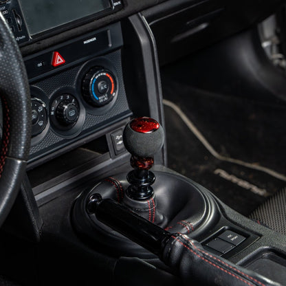 Billetworkz “Fusion” Weighted Shift Knob - BRZ / FR - S / 86 2013 - 2021 (6 - Speed) - JDMuscleShift KnobBW-KNB-BRZ1-NO-RC-FUARed Cosmic SpaceAlcantaraNo Shift Pattern