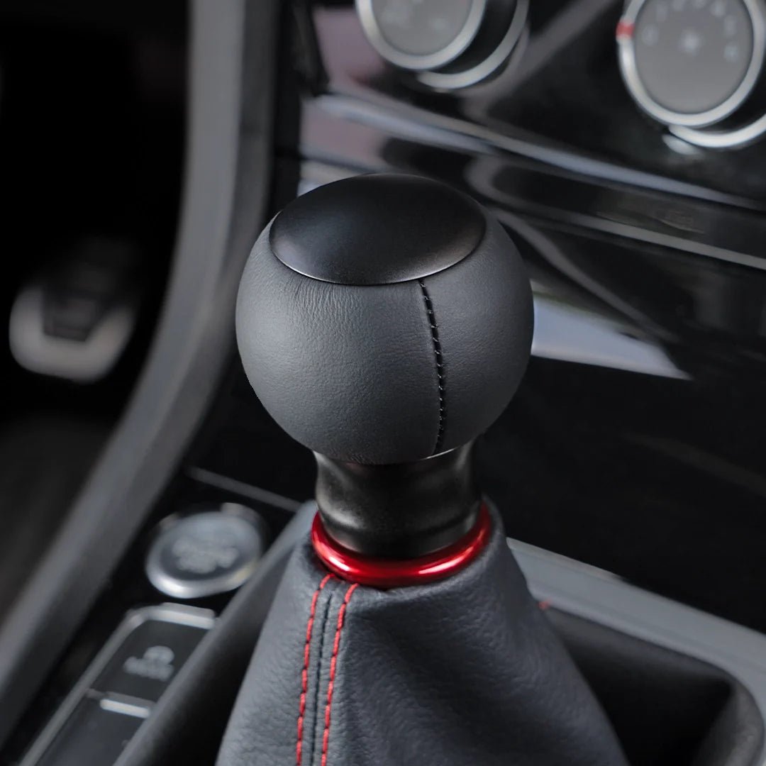 Billetworkz “Fusion” Weighted Shift Knob - BRZ / GR86 2022+ - JDMuscleShift KnobbwzBW-KNB-BRZ-NO-MBLK-FULMatte BlackLeatherNo Shift Pattern