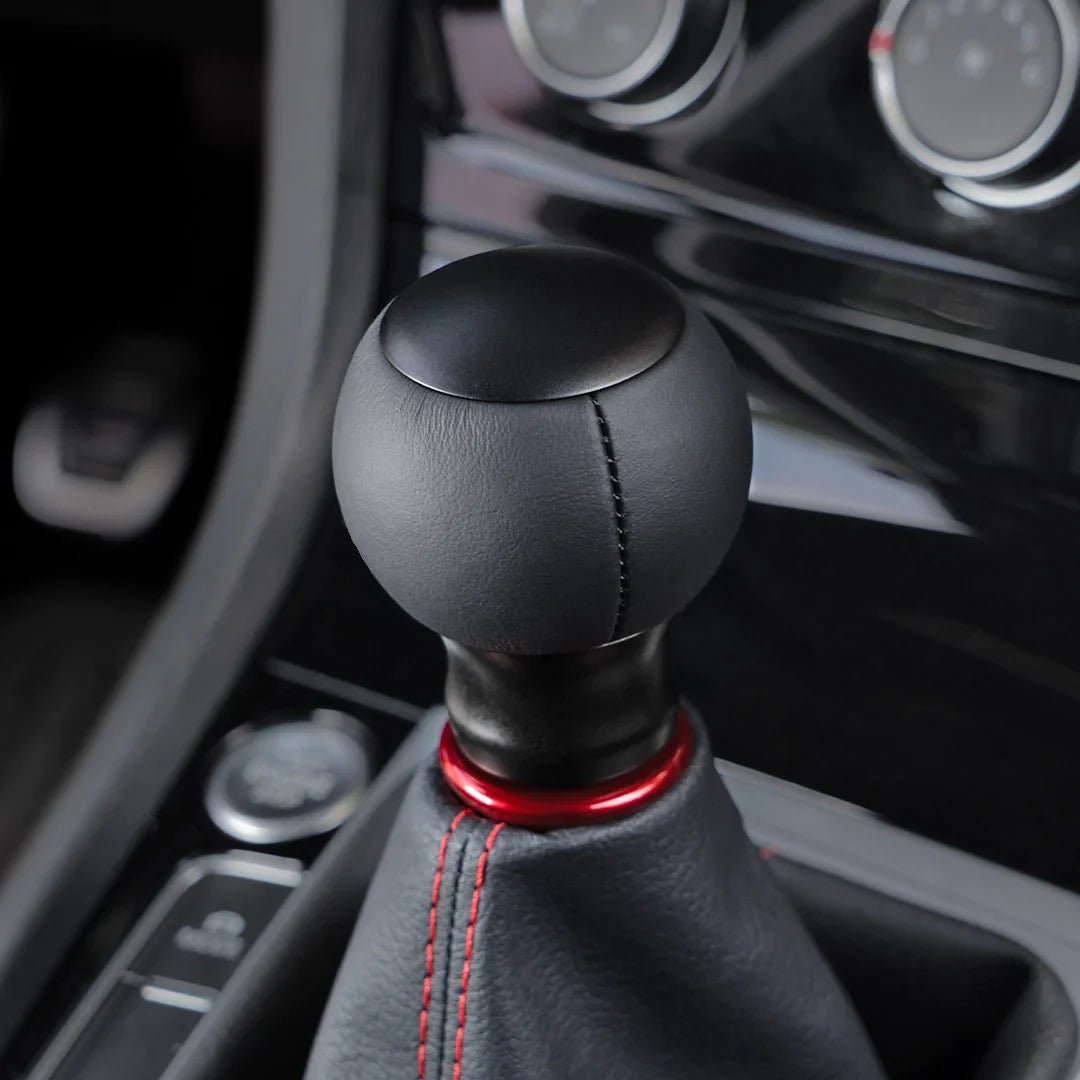 Billetworkz “Fusion” Weighted Shift Knob - Subaru 5 - Speed - JDMuscleShift KnobbwzBW-KNB-SUB5-NO-MBLK-FULMatte BlackLeatherNo Shift Pattern