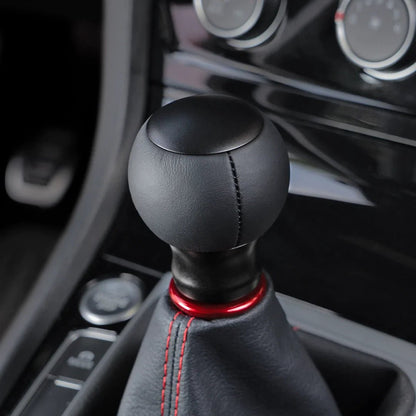 Billetworkz “Fusion” Weighted Shift Knob - Subaru 5 - Speed - JDMuscleShift KnobbwzBW-KNB-SUB5-NO-MBLK-FULMatte BlackLeatherNo Shift Pattern
