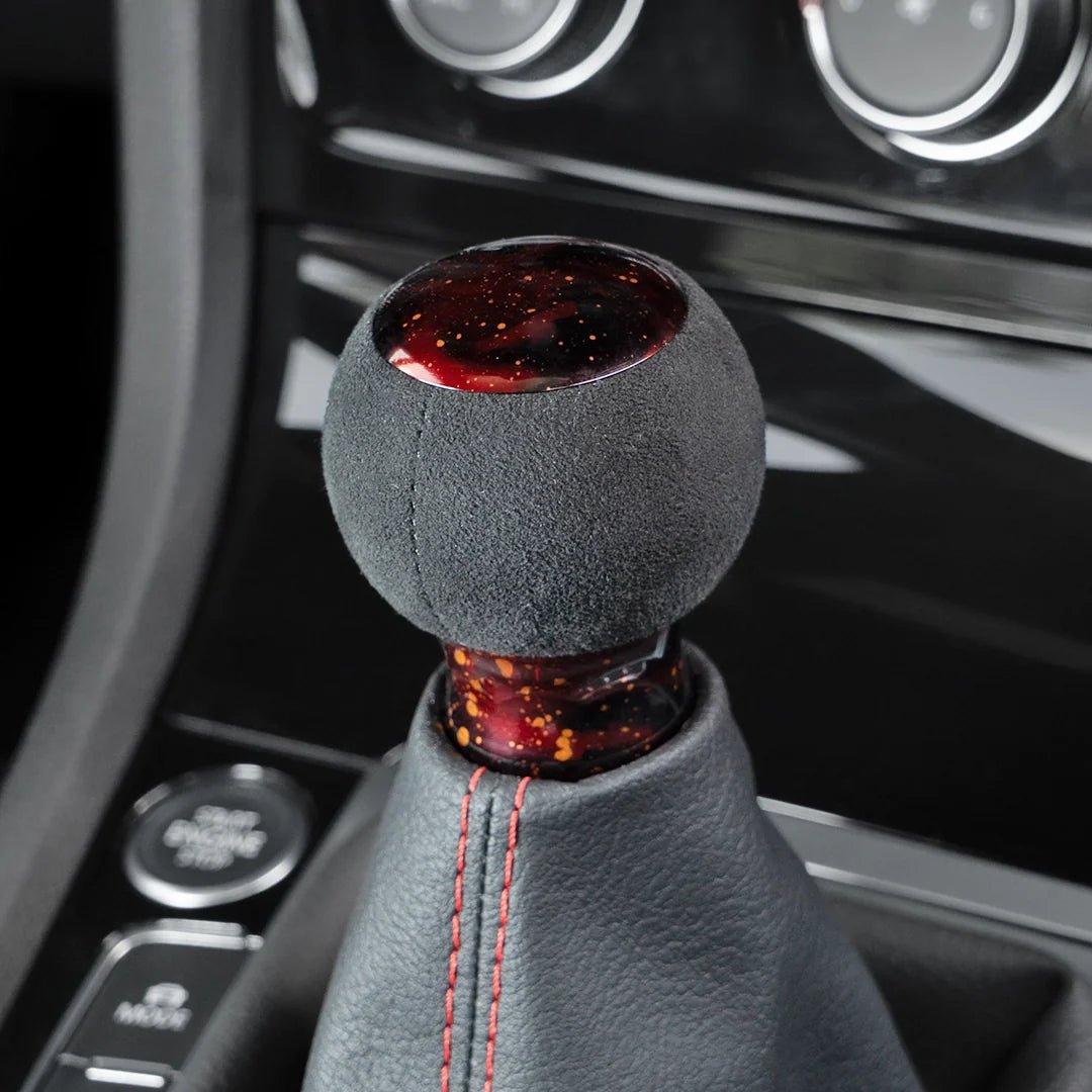 Billetworkz “Fusion” Weighted Shift Knob - Subaru 6 - Speed - JDMuscleShift KnobBW-KNB-SUB6-NO-RC-FUARed Cosmic SpaceAlcantaraNo Shift Pattern