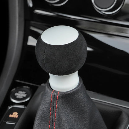 Billetworkz “Fusion” Weighted Shift Knob - Subaru 6 - Speed - JDMuscleShift KnobBW-KNB-SUB6-NO-GWHT-FUAGloss WhiteAlcantaraNo Shift Pattern