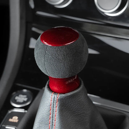 Billetworkz “Fusion” Weighted Shift Knob - Subaru 6 - Speed - JDMuscleShift KnobBW-KNB-SUB6-NO-CRED-FUACandy RedAlcantaraNo Shift Pattern