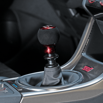Billetworkz “Fusion” Weighted Shift Knob - Subaru 6 - Speed - JDMuscleShift KnobBW-KNB-SUB6-NO-RC-FUARed Cosmic SpaceAlcantaraNo Shift Pattern