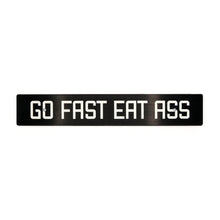 Billetworkz "Go Fast Eat Ass" License Plate Delete - JDMuscleLicense Plate HolderbwzBW-LPD-GFEA-USUniversal Fitment: Holes 7" apart (U.S. License Plate Mounting)
