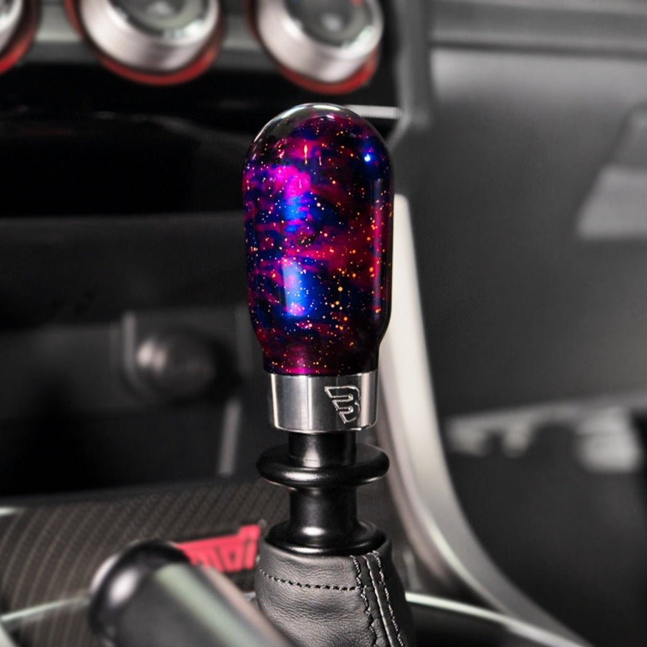 Billetworkz "Hybrid" Shift Knob - Subaru 6 - Speed - JDMuscleShift KnobBW-KNB-SUB6-NO-PCP-HY2Purple Cosmic Space