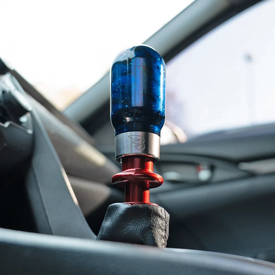 Billetworkz "Hybrid" Shift Knob - Subaru 6 - Speed - JDMuscleShift KnobBW-KNB-SUB6-NO-BCP-HY2Blue Cosmic Space