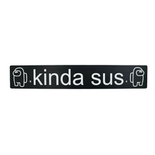 Billetworkz "Kinda Sus" License Plate Delete - JDMusclePlate DeletebwzBW-LPD-KSUS-USUniversal Fitment: Holes 7" Apart (U.S. License Plate Mounting)
