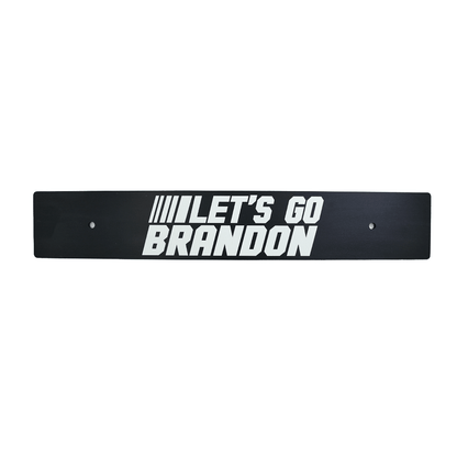 Billetworkz "Let's Go Brandon" License Plate Delete - JDMusclePlate DeletebwzBW-LPD-LGBR-USUniversal Fitment: Holes 7" Apart (U.S. License Plate Mounting)