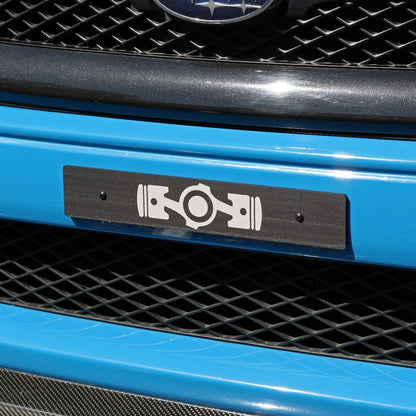 Billetworkz "Piston" License Plate Delete - JDMusclePlate DeleteBW-LPD-PIST-USUniversal Fitment: Holes 7" apart (U.S. License Plate Mounting)